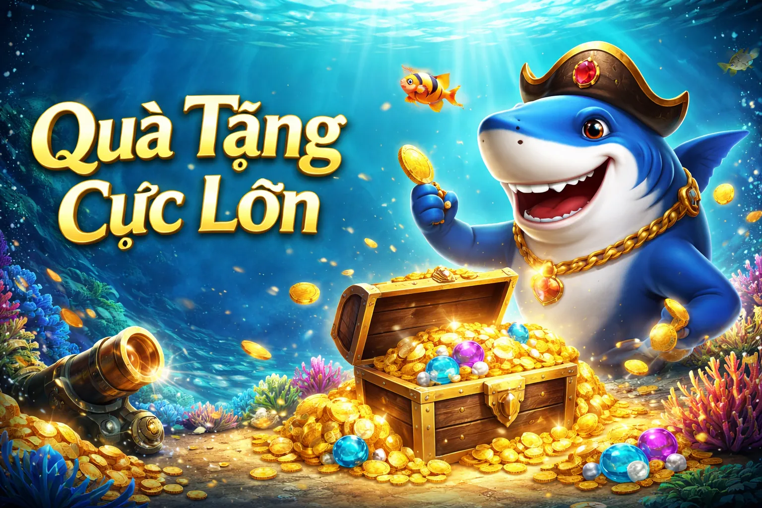 Ưu đãi và giftcode dành cho trò chơi bắn cá tại gacam67 giftcode
